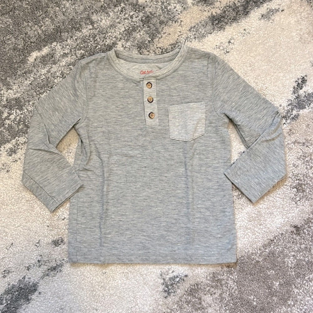 Cat & Jack Long Sleeve Shirt Boys 4T